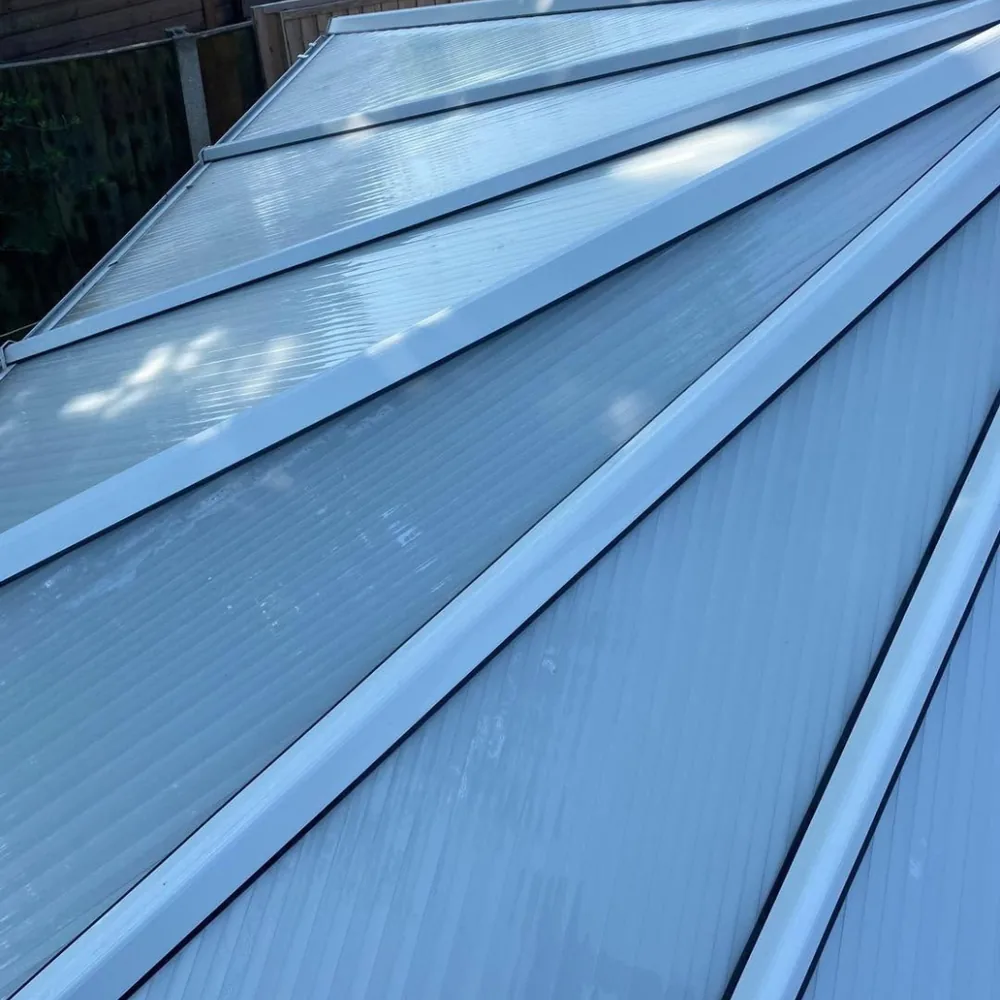 Conservatory roof cleaning example 1 after cleaning