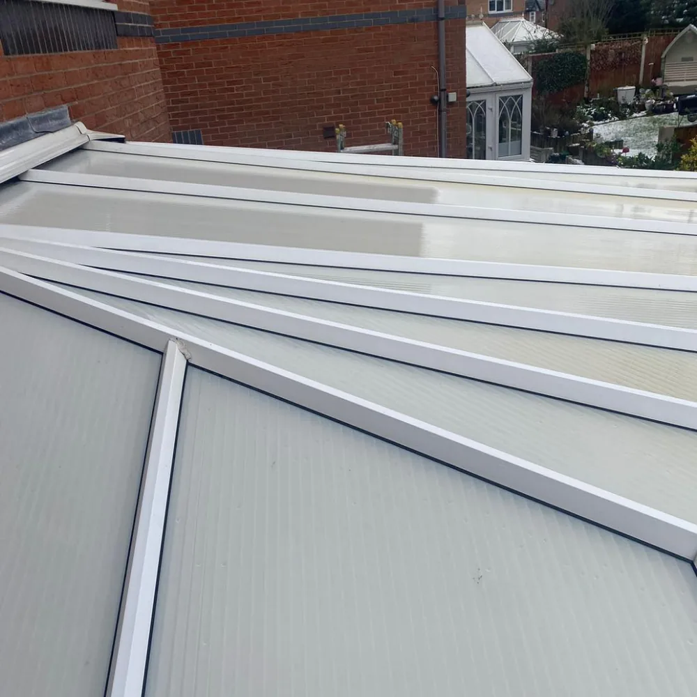Conservatory roof cleaning example 4 after cleaning