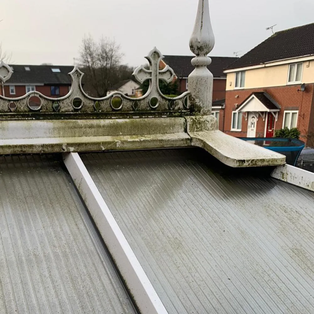 Conservatory roof cleaning example 5 before cleaning