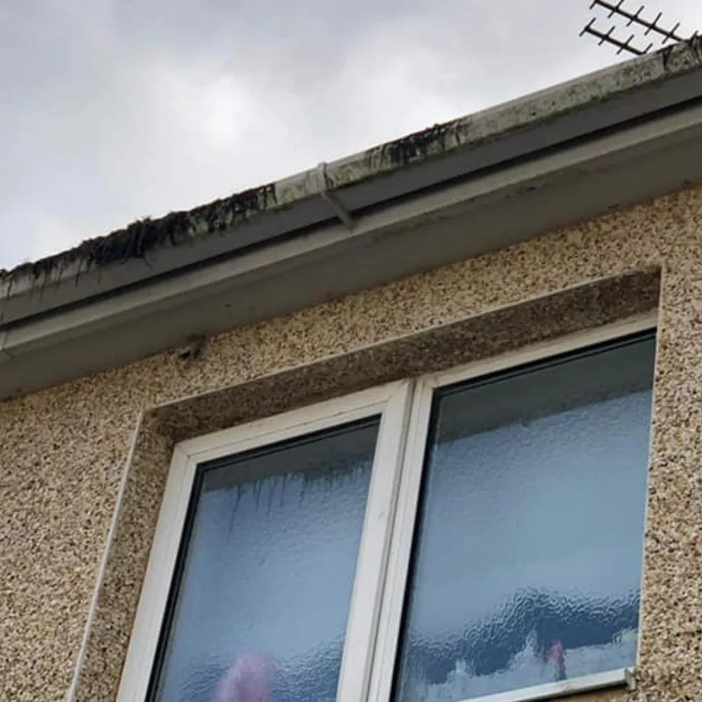 Fascia & uPVC cleaning example 1 before cleaning