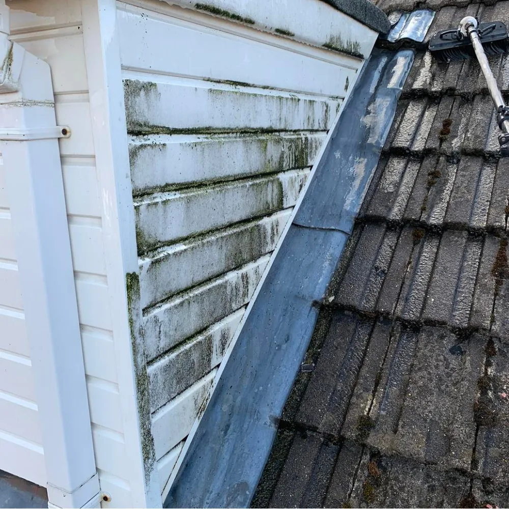 Fascia & uPVC cleaning example 5 before cleaning