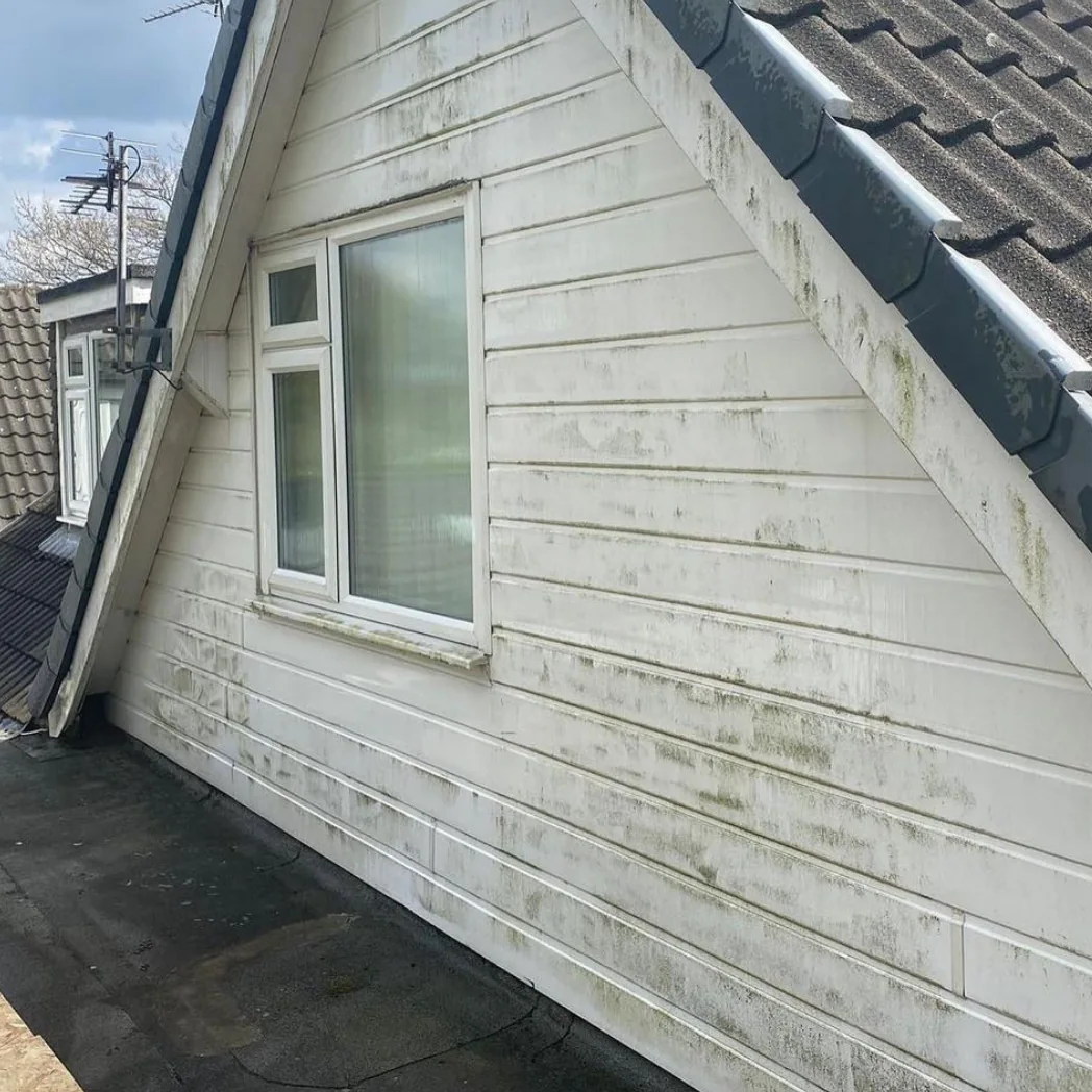 Cladding cleaning example 1 before cleaning