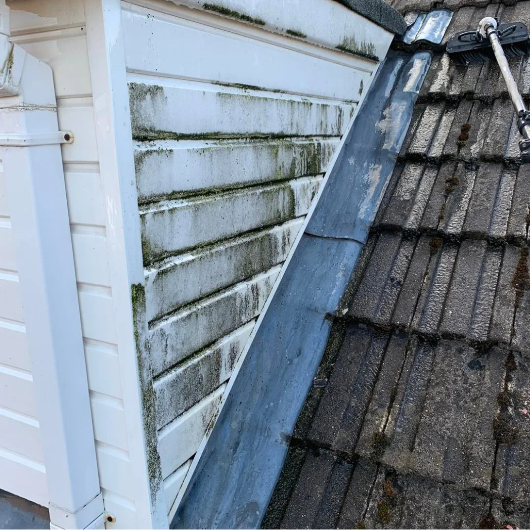 Cladding cleaning example 2 before cleaning